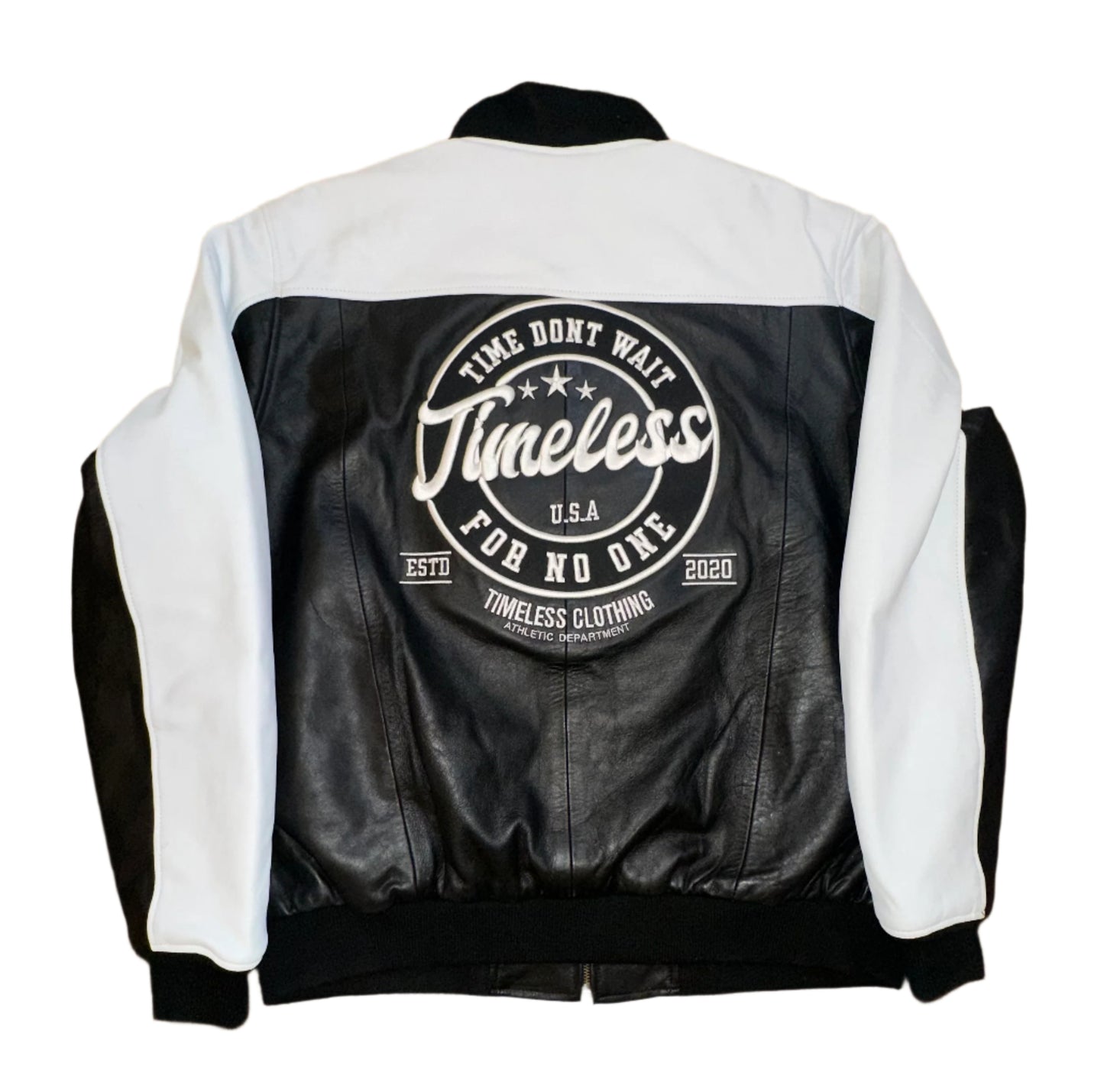 Timeless 84 Time Dont Wait Biker Jacket